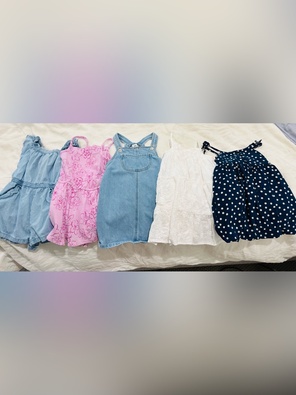 Girls' Summer Dresses & Rompers